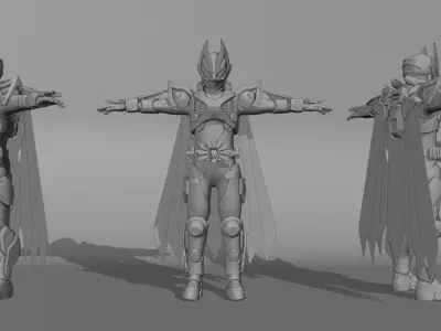 Kamen Rider Geats 9 3D model