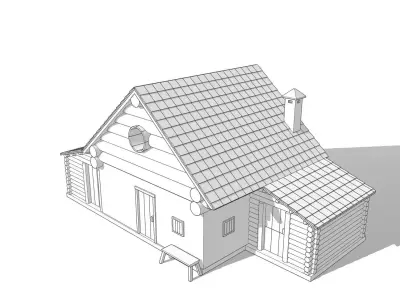 Heidi Fantasy House Casa de Heidi Fantasia  Low-poly 3D model