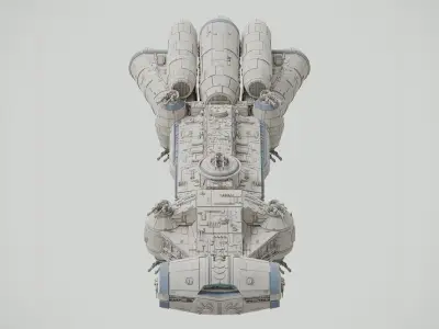 Bowbreaker Corvette - Star Wars 3D model