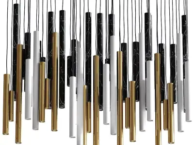 A-Tube Pendant Light 3D model
