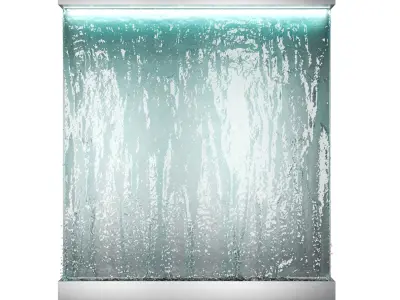 Indoor waterfall  3D model