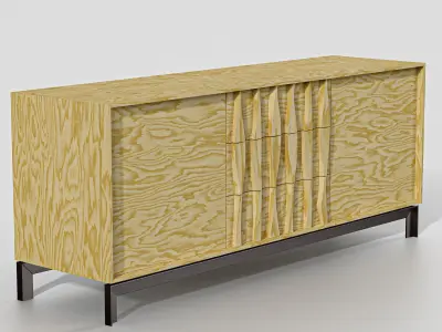 Unlimited Pine Plywood - Seamless Procedural Material - SBSAR Texture