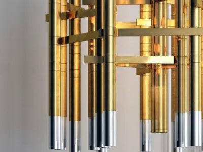 LYNX CHANDELIER by RESTORATION HARDWARE 3D model