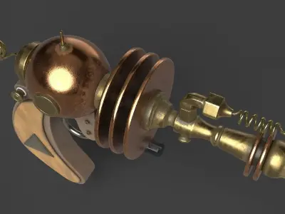 Fantasy Gun 15 3D model