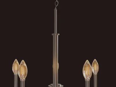 KICHLER CROSBY CHANDELIER 3D model