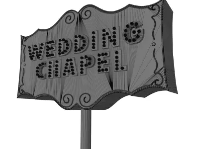 Graceland Wedding Chapel 3D model