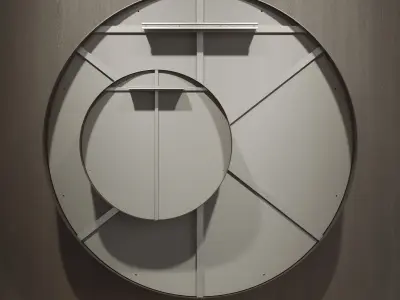 Bonaldo Adone mirrors 3D model