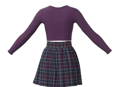 10 Street clothes 3D model