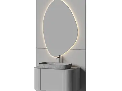 Bathroom set 47 3D model