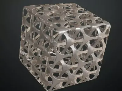 Silver Metal Grill Transparent PBR Seamless Texture get
