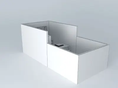 Kitchen interior Free 3D model