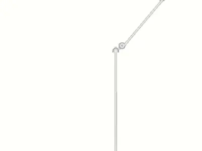 Modern Duo Floor Lamps 3D model