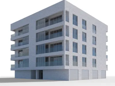 3D Buildings HD 3D Model Pack