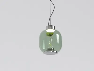 Futuristic Lamp 01 3D model
