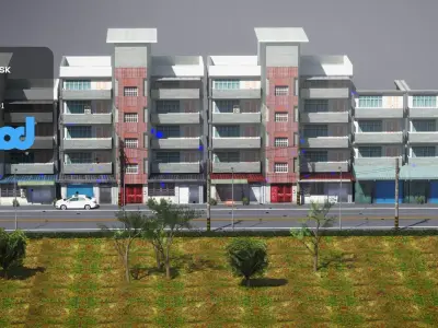 TW Street 010 3D model