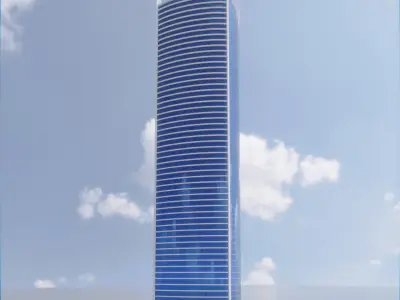 Parametric Building 1d5 3D model