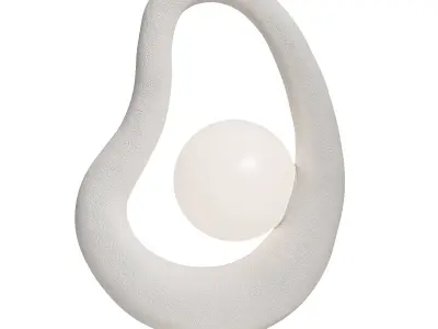 Table lamp Opus Low-poly 3D model