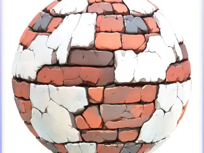 Stylized Wall Seamless Texture Texture 106
