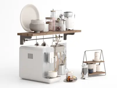 Kitchen Accessories 3D model 3