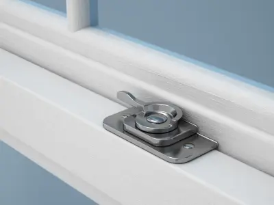 Window Doublehung Two operating 3D model