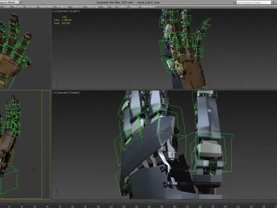 Robot Hand 3D model