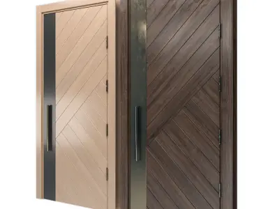 ON POINTE DOOR Low-poly 3D model