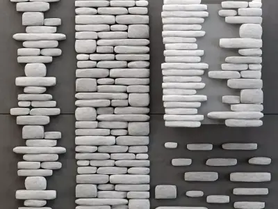 Stone decoration 3D model