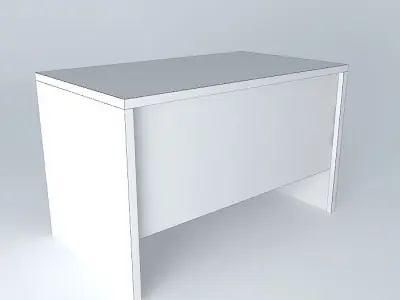 Desk Doors HBIU 120 BRW Milano Oak 3D model