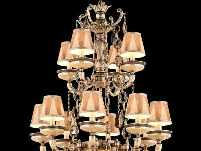 MD 89370-47 Osgona Chandelier 3D model
