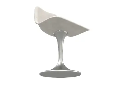 Bar Chair v1 002 Low-poly 3D model