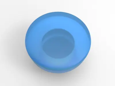 Zampu Center Table Low-poly 3D model