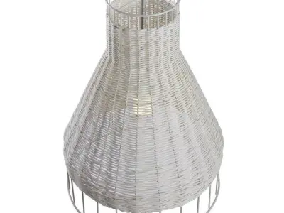 Laika Light Single Bell Pendant 3D model