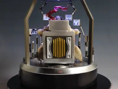 Getter robot 1 cockpit for CCSToys FigScript Ryoma Nagare DELUXE 3D print model