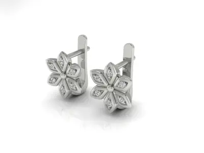 Earrings 13 3D print model
