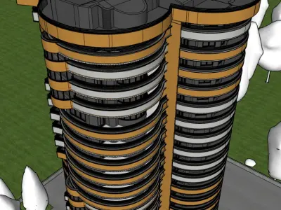 Building Model  3D model