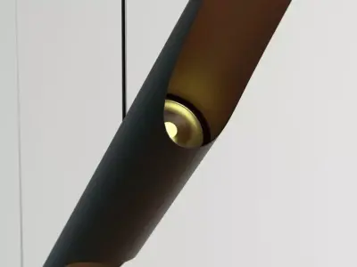 Coltrane Suspension Lamp 3D model