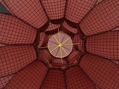 Untitled flower pendant light hanging 3D model