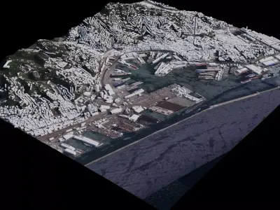 Genoa - Italy 3D model