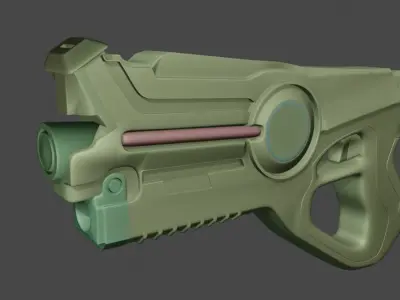 Laser Toy Free 3D model