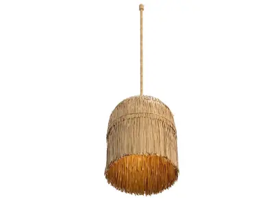 Lamp Long fringes 3D model
