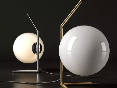 Table lamp IC 3D model