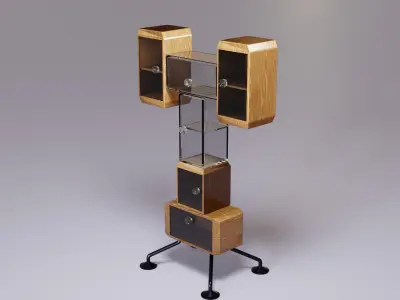 T Book console 3D model