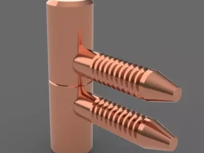 Hinge Anuba D11 Free 3D model