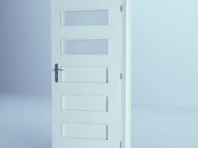 White Door 58 3D model