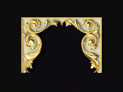 dekor ornament 3D model 152