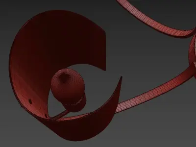 RUBY CHANDELIER 3D model