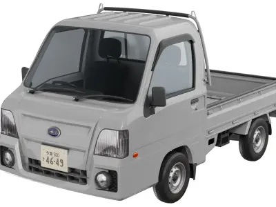  Subaru Sambar Mini Truck 01 