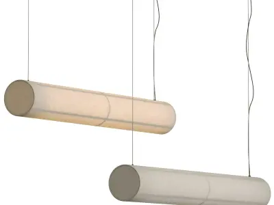 Hashira Linear Pendant 3D model