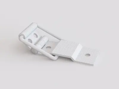 Door hinge vol 03 3D model