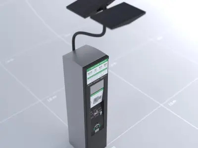 Toronto Bike Station 01 3D model